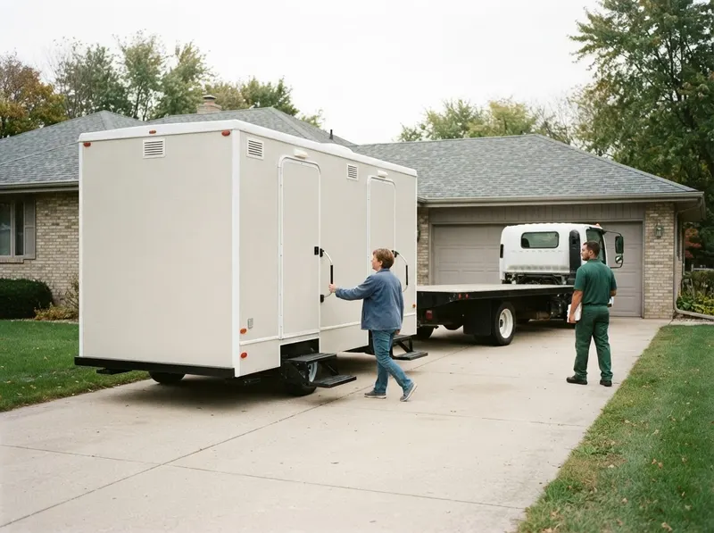 Multi-Stall Restroom Trailers in Kenosha, WI